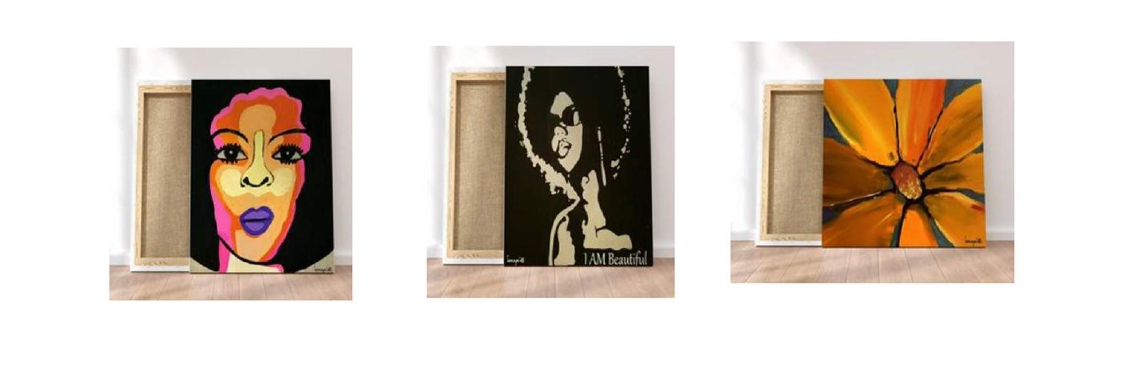 BlackOwnedBusiness CAMRYNSCREATIONS Paintings