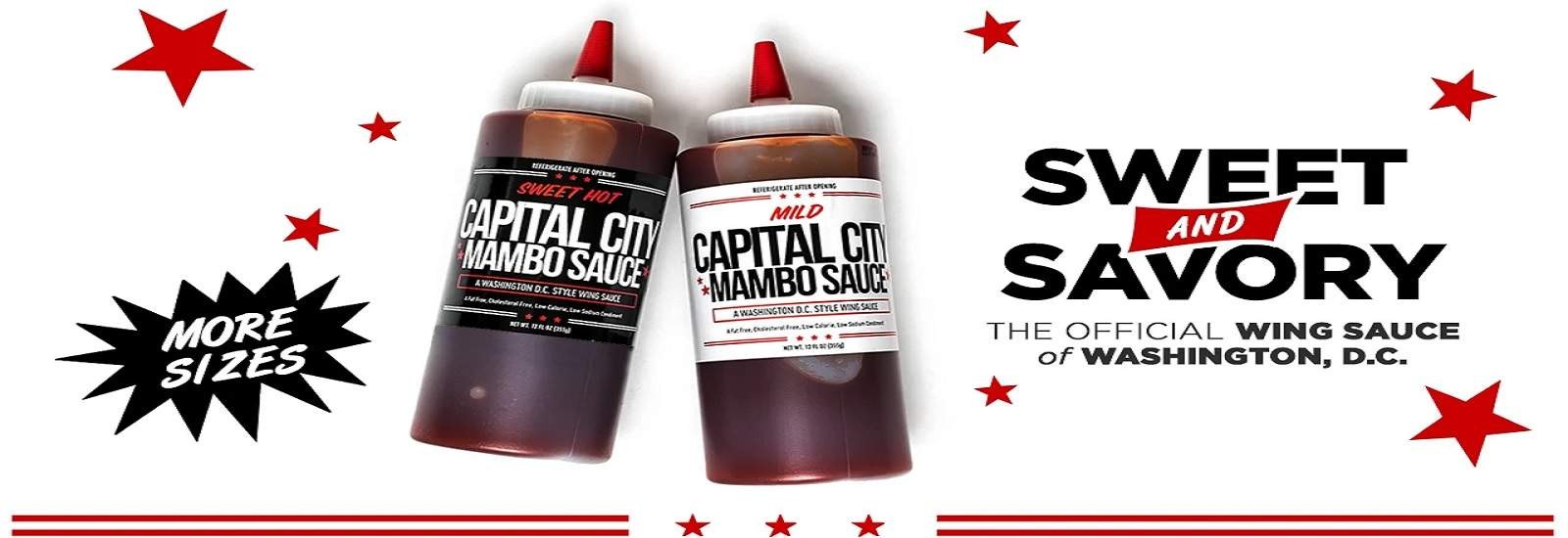 BlackOwnedBusiness CAPITALCITYMAMBOSAUCE SWEET HOT MAMBO SAUCE