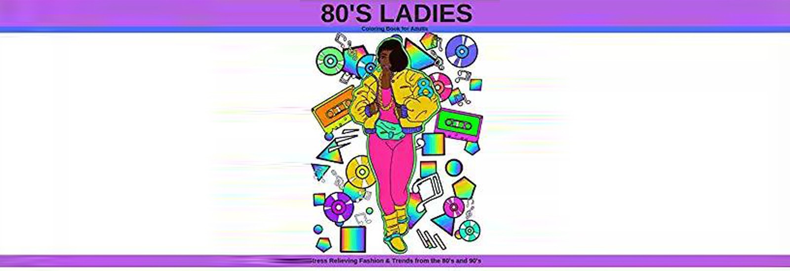 BlackOwnedBusiness ENTREPRENEURS COLOR TOO S Ladies Coloring Book For Adults Stress Relieving Fashion & Trends From The S And S