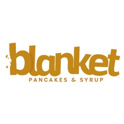 BlackOwnedBusiness BLANKET PANCAKES AND SYRUP Logo