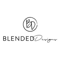 BlackOwnedBusiness BLENDED DESIGNS Logo
