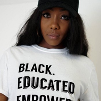 BlackOwnedBusiness I AM UNIQUE BLACK EDUCATED EMPOWERED BLESSED T SHIRT