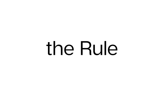The Rule (transparent) ()