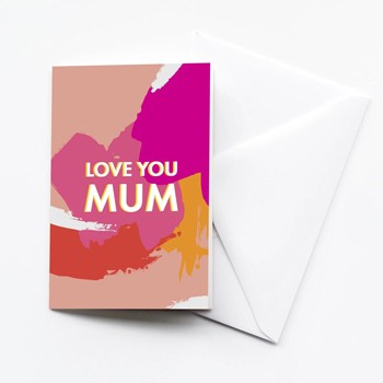 BlackOwnedBusiness Bonita Ivie Prints Bonita Ivie Prints _Love You Mum_ Card