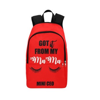 BlackOwnedBusiness BROWN GIRLS STATIONARY Got It From My Mama Backpack