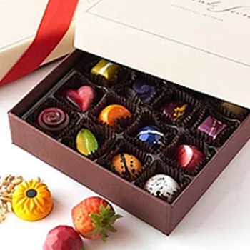 BlackOwnedBusiness CHOCOLATE SECRETS  Piece Hand Painted Bonbon Collection