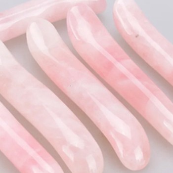 BlackOwnedBusiness CHOSEN WOMB Rose Quartz Honeypot Wands