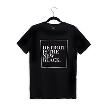 BlackOwnedBusiness DETROIT IS THE NEW BLACK Woodward Crewneck Tees