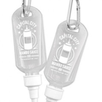 BlackOwnedBusiness CAPITAL CITY MAMBO SAUCE TO GO GO MAMBO SAUCE KEYCHAINS