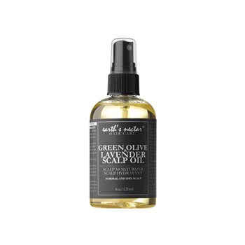BlackOwnedBusiness EARTH'S NECTAR GREEN OLIVE & LAVENDER SCALP OIL