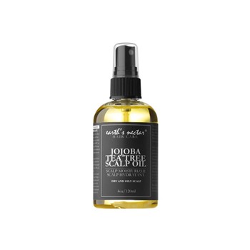 BlackOwnedBusiness EARTH'S NECTAR JOJOBA & TEA TREE SCALP OIL