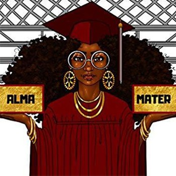 BlackOwnedBusiness ENTREPRENEURS COLOR TOO Alma Mater An HBCU Experience Coloring Book