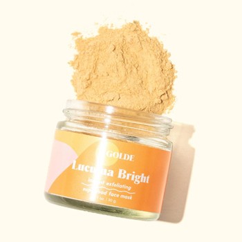 BlackOwnedBusiness GOLDE Lucuma Bright Instant Exfoliating Face Mask