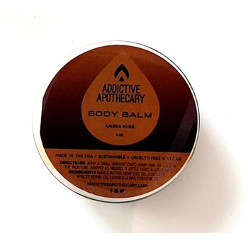 BlackOwnedBusiness ADDICTIVE APOTHECARY Amber Noir Mens Body Balm