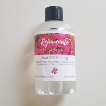 BlackOwnedBusiness ALMEDIAS GARDEN REJUVENATE Herbal Mouth Rinse