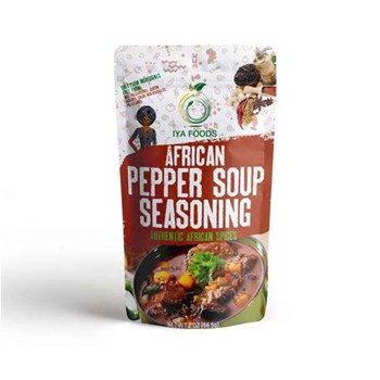 BlackOwnedBusiness IYA FOODS Iya Foods Authentic Pepper Soup Seasoning No Preservatives No Added Color No Additives No MSG
