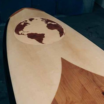 BlackOwnedBusiness JARVIS BOARDS PROJECT WORLD TRAVELER SAN MARCOS MODEL WOOD PADDLE BOARD