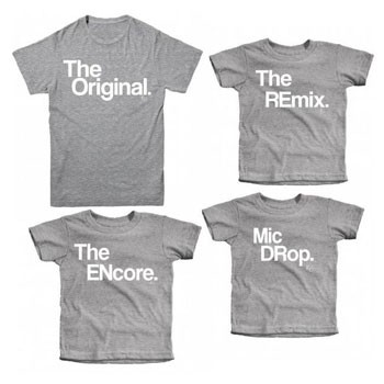 BlackOwnedBusiness KAAN'S DESIGNS The Original The Remix Matching T Shirt Classic Heather Grey