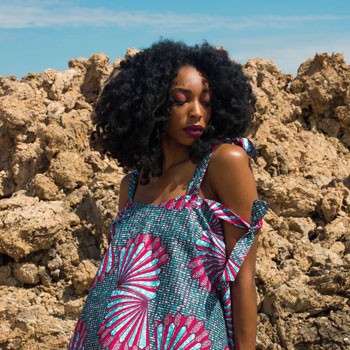 Fola Ankara Babydoll Top