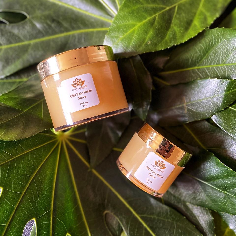 Hemp Heals Body Shop   CBD Pain Relief Salve Product Pic
